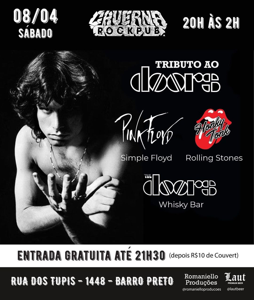 Caverna Rock Pub – 08/04/2023